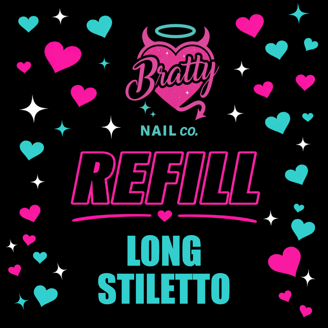 Bratty Tips | Long Stiletto | Refill