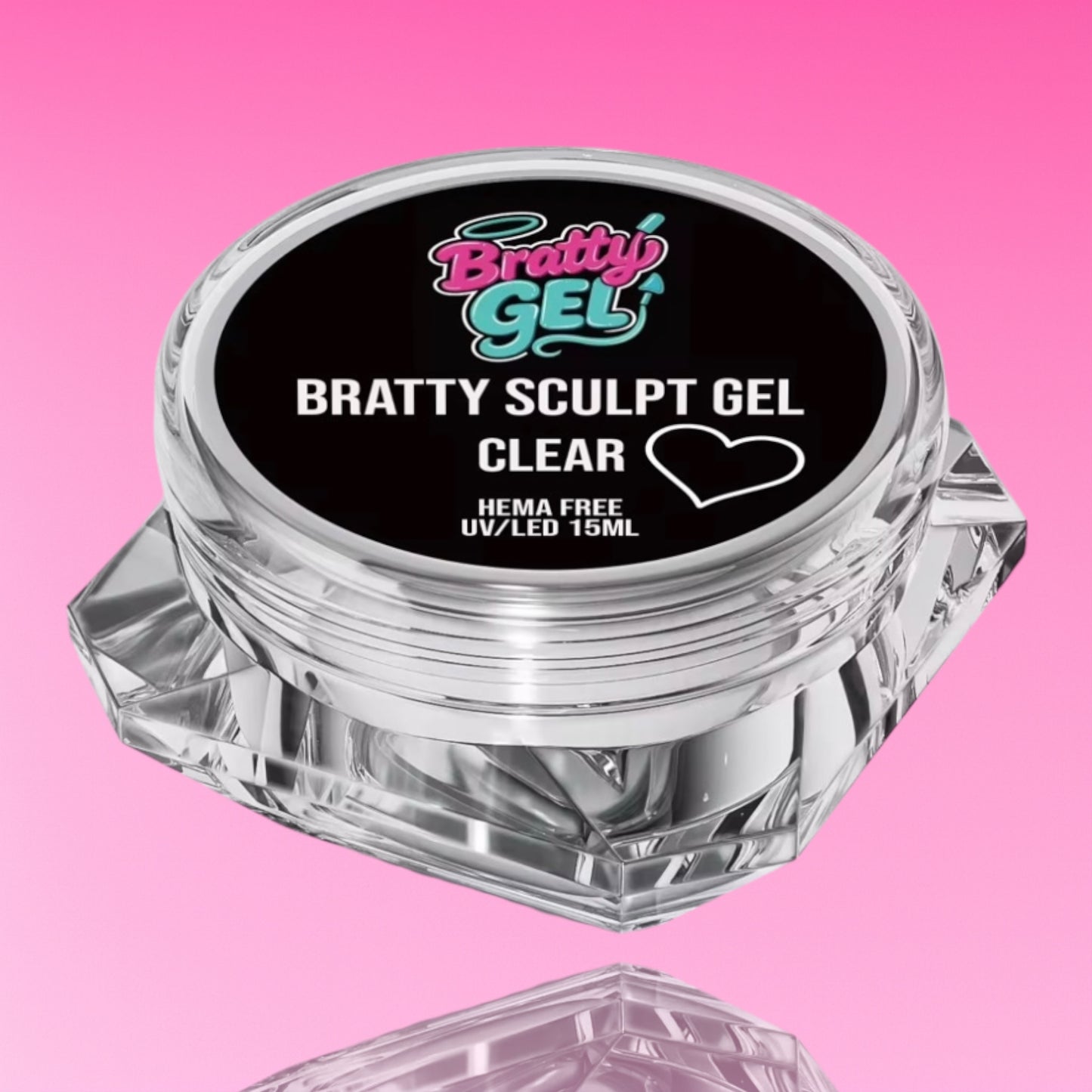 Bratty Sculpt Gel – Clear | Bratty Gel™
