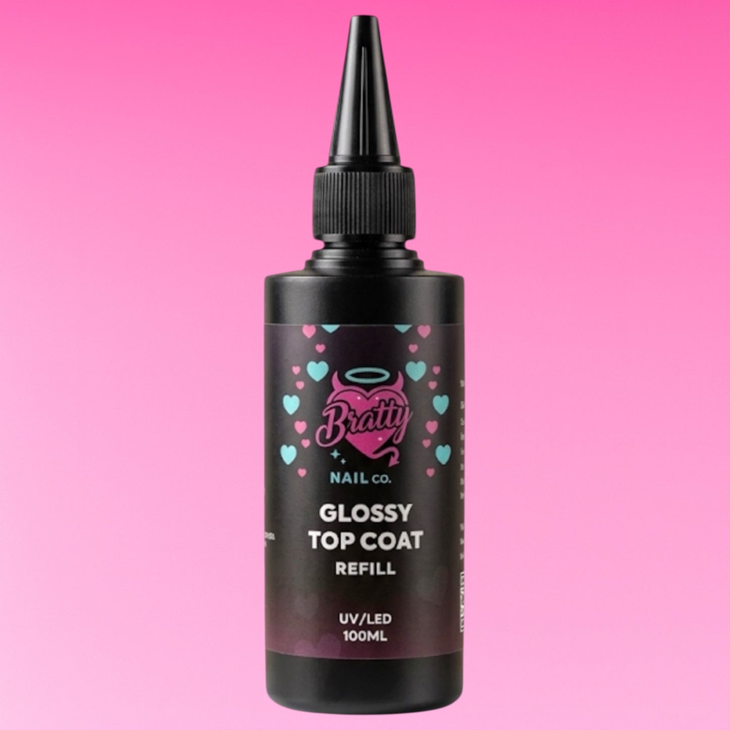 Glossy Top Coat Refill (100ml) – Bratty Gel™