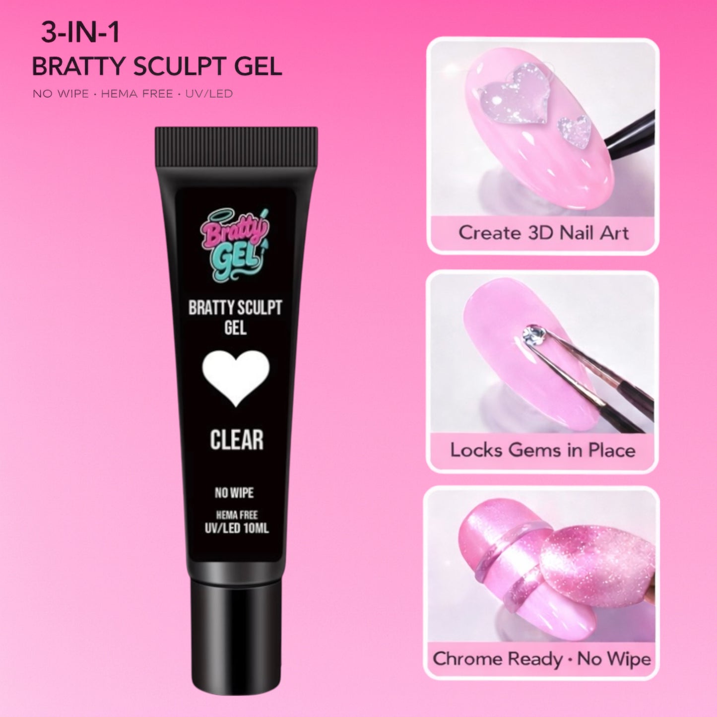 3-in-1 Bratty Sculpt Gel | Bratty Gel™