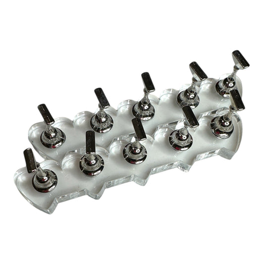 Soporte de uñas de corazón