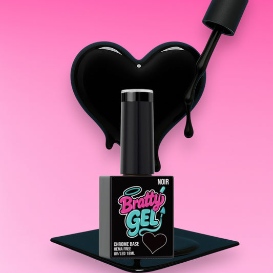 Chrome Base | Noir | Bratty Gel™