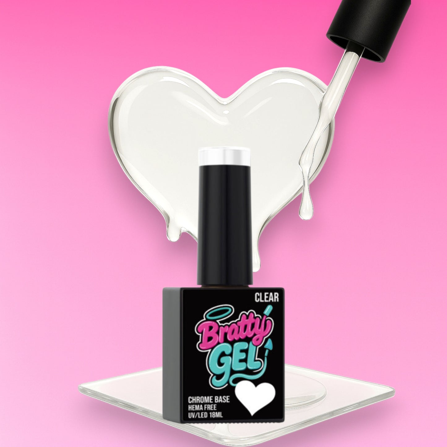 Chrome Base | Clear | Bratty Gel™