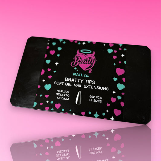 Bratty Tips – Medium Stiletto