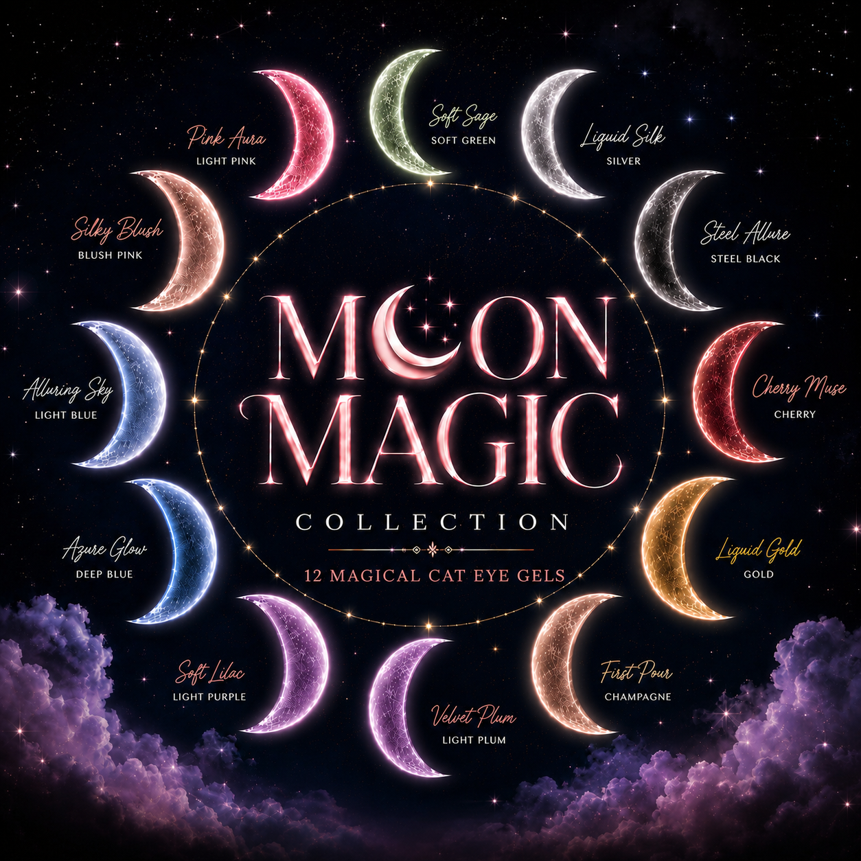 "Moon Magic" Bratty Gel™ Collection