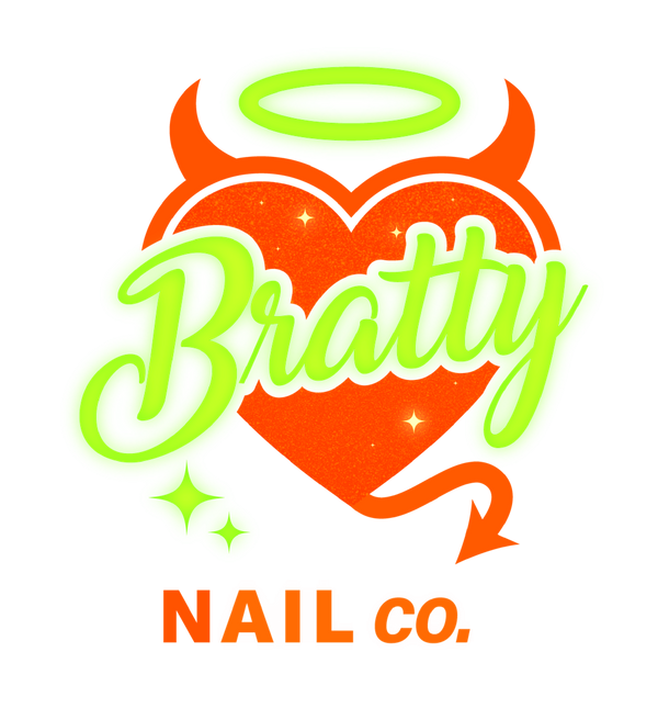 Bratty Nail Co. logo