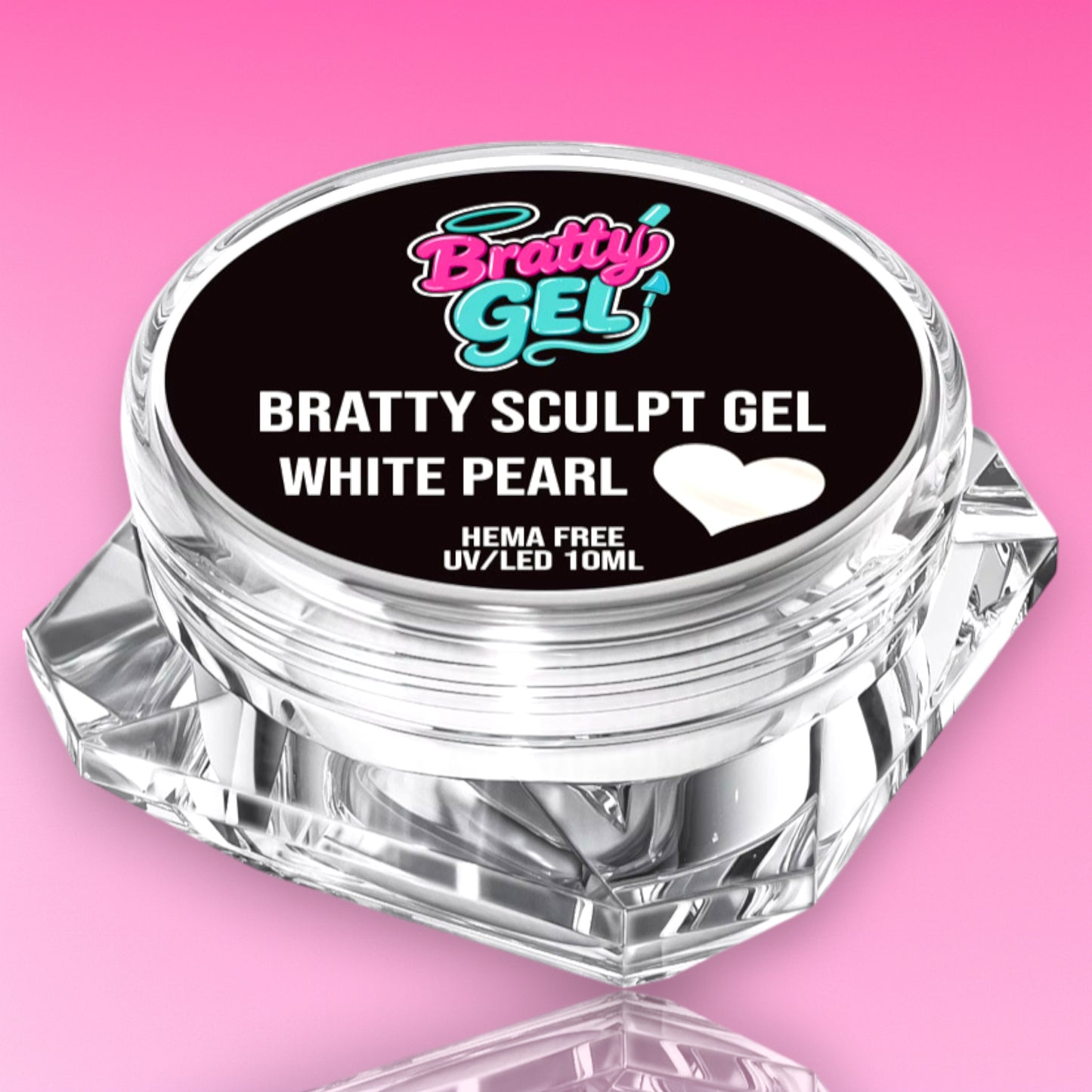 Bratty Sculpt Gel – White Pearl | Bratty Gel™