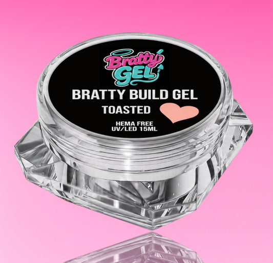 Toasted warm nude Build Gel by Bratty Nail Co.